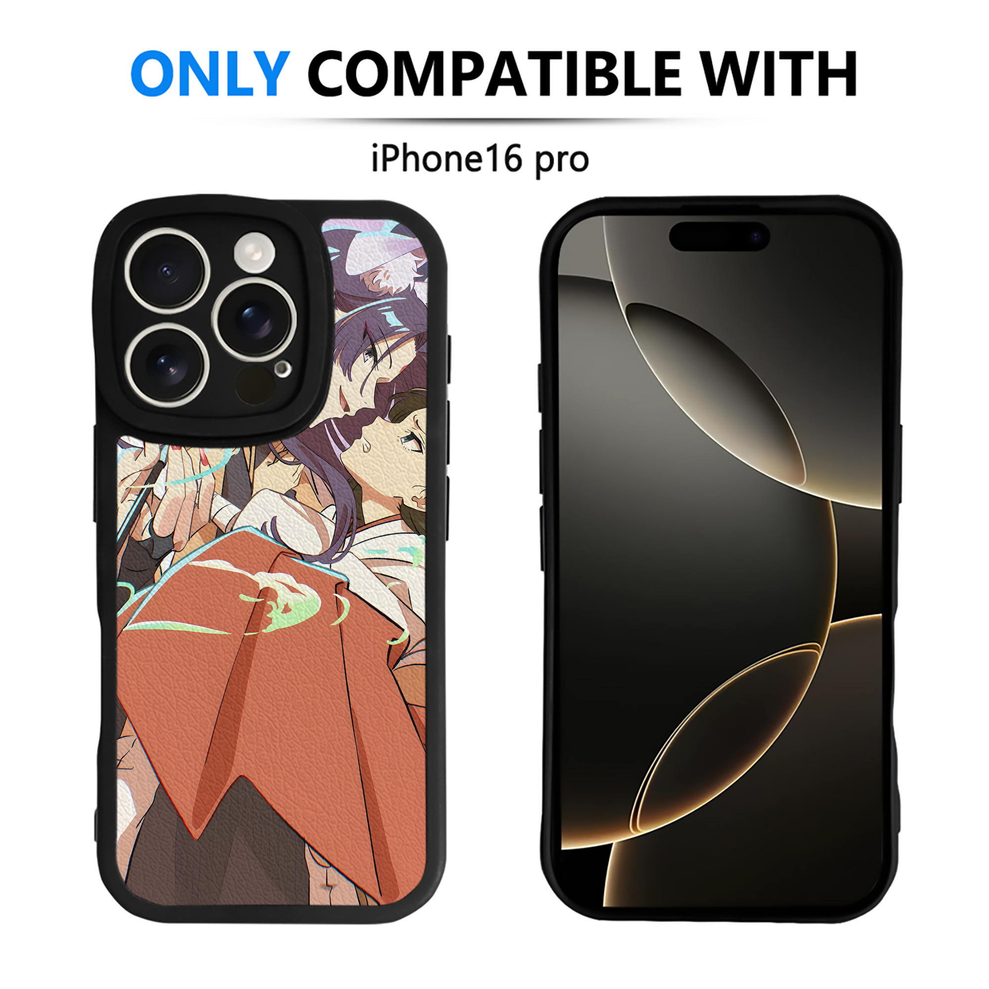 （画像用） 薬屋のひとりごと The Apothecary Diaries 【iPhone 16シリーズ対応】シリコンスマホケース（レザー調） 材質：シリコン
